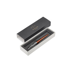 Golyóstoll Chelesa narancs/fém test, ezüst klipsz 1953189 Parker Royal Jotter, írásszín kék