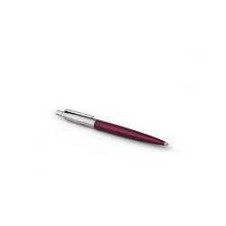Golyóstoll Portobello lila/fém test, ezüst klipsz 1953192 Parker Royal Jotter, írásszín kék