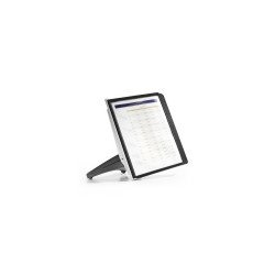 Bemutatótábla tartó, A4, 5 db panellel, Durable Sherpa Soho fekete Bemutatótábla, mágneses info keret Durable
