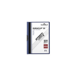 Klip mappa 30lap Durable Duraclip®, sötétkék Gyorsfűző, klip mappa Durable