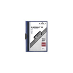 Klip mappa 60lap Durable Duraclip®, sötétkék Gyorsfűző, klip mappa Durable