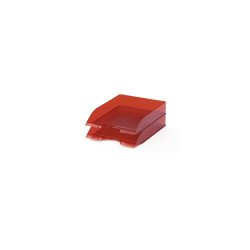 Irattálca Durable Basic, áttetsző piros Irattálca Durable