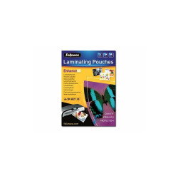 Lamináló fólia, A4, 80 mikron, matt, 100 db/doboz, Fellowes® Irodatechnika, kellékei Fellowes