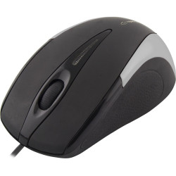 Egér optikai 3D 1000dpi USB Esperanza Sirius fekete Egér, mutatóeszköz Esperanza