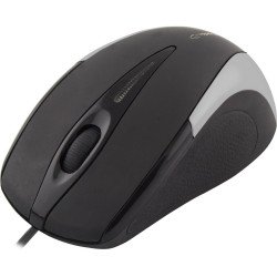 Egér optikai 3D 1000dpi USB Esperanza Sirius fekete Egér, mutatóeszköz Esperanza