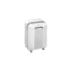 Iratmegsemmisítő, 11lap, mikrokonfetti vágás 2x12mm, Fellowes® Powershred LX201, fehér Iratmegsemmisítő gép Fellowes