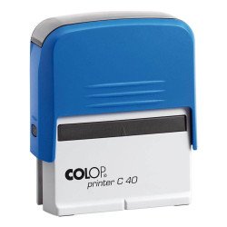 Bélyegző C40 Colop kék ház/fekete párna Bélyegző és kelléke Colop