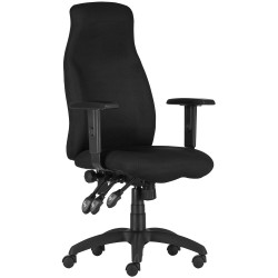 Forgószék HUfo  MS.11 fekete