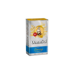 Kávé őrölt, 250g, Douwe Egberts Omnia Evening, koffeinmentes Iroda üzemeltetés, munkavédelem Omnia