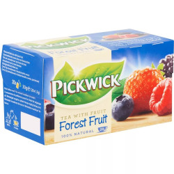 Fekete tea 20x1,5 g Pickwick, erdei gyümölcs Fekete teák Pickwick