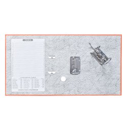 Iratrendező A4, 5cm,lapraszerelt, Bluering® Smart narancs Iratrendező Bluering