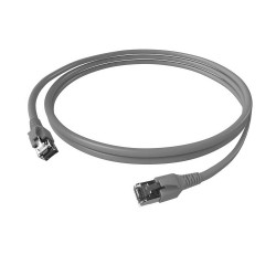 Kábel patch Drakom Cat.6 S/FTP LSOH 2m (szürke) Kábel, elosztó Drakom