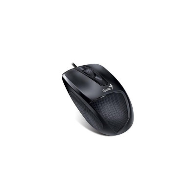 Egér optikai vezetékes DX-150X, USB, 1200dpi, Genius fekete