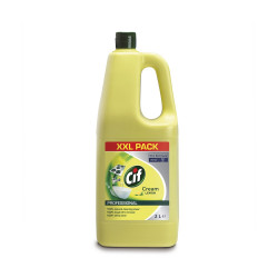 Súrolókrém 2 liter Professional Cif Cream Lemon Iroda üzemeltetés, munkavédelem Diversey
