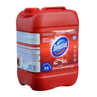 Fertőtlenítőszer 5000 ml, Domestos Professional Red Power Fertőtlenítőszer 5000 ml, Domestos Professional Red Power