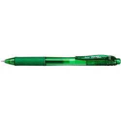 Rollertoll zselés 0,25mm, tűhegyű BLN105-DX, Pentel EnerGelX, írásszín zöld Író- irodaszer, papíráru Pentel