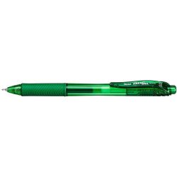 Rollertoll zselés 0,25mm, tűhegyű BLN105-DX, Pentel EnerGelX, írásszín zöld Író- irodaszer, papíráru Pentel