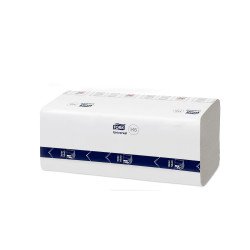 Kéztörlő 1 rétegű hajtogatott 410 lap/csomag 20,1 x 22,5 cm 12 csomag/karton Universal PeakServe® H5 Tork_100585 fehér