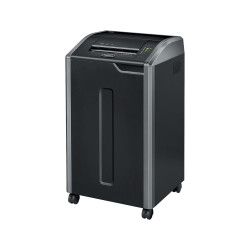 Iratmegsemmisítő, 38lap, csík vágás 5,8mm, Fellowes® Powershred 425i