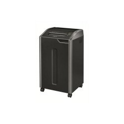 Iratmegsemmisítő, 38lap, csík vágás 5,8mm, Fellowes® Powershred 425i Iratmegsemmisítő gép Fellowes