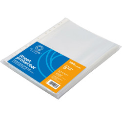 Genotherm lefűzhető, A4, 50 micron fényes víztiszta Bluering® 100 db/csomag, Író- irodaszer, papíráru Bluering