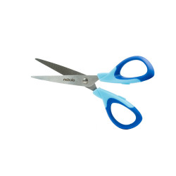 Olló, 14cm, hegyes, iskolai, ergonomikus, Nebulo Irodatechnika, kellékei Nebulo