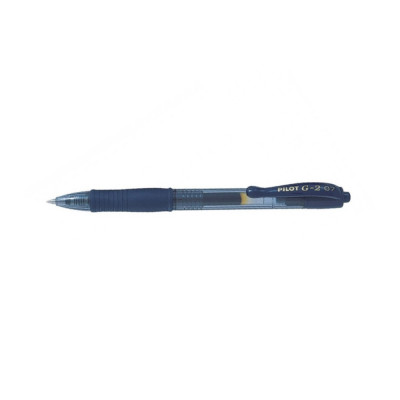 Zseléstoll 0,7mm, nyomógombos Pilot G-2, írásszín sötétkék