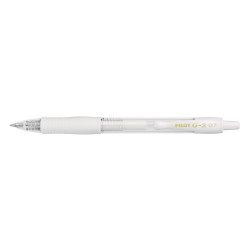 Zseléstoll 0,7mm, nyomógombos Pilot G-2, írásszín pasztell fehér
