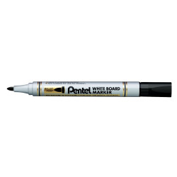 Táblamarker 2mm, kerek, Pentel fekete Író- irodaszer, papíráru Pentel