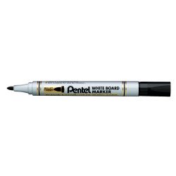 Táblamarker 2mm, kerek, Pentel fekete Író- irodaszer, papíráru Pentel