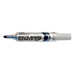 Táblamarker 2,5mm, kerek hegyű, Pentel Maxiflo kék Író- irodaszer, papíráru Pentel