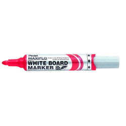 Táblamarker 2,5mm, kerek hegyű, Pentel Maxiflo piros Író- irodaszer, papíráru Pentel
