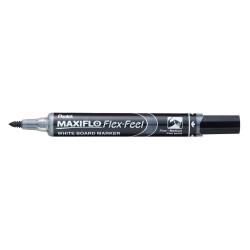 Táblamarker 1-5mm, hajlékony hegyű Pentel Maxiflo Flex Feel fekete Író- irodaszer, papíráru Pentel