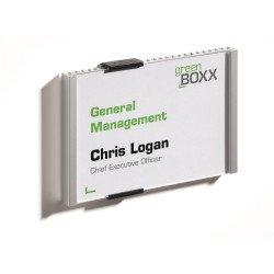 Információs tábla 149x105,5mm, ezüst Info Sign Durable