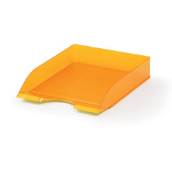 Irattálca Durable Basic, áttetsző narancssárga