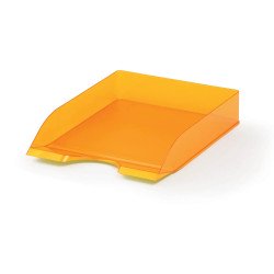 Irattálca Durable Basic, áttetsző narancssárga