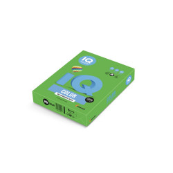 Másolópapír, színes, A4, 80g. IQ DG47 500ív/csomag, intenzív sötétzöld Író- irodaszer, papíráru IQ