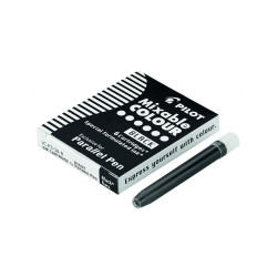 Töltőtoll tintapatron Pilot Parallel Pen 6 db/doboz, fekete Író- irodaszer, papíráru Pilot