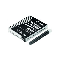 Töltőtoll tintapatron Pilot Parallel Pen 6 db/doboz, fekete Író- irodaszer, papíráru Pilot