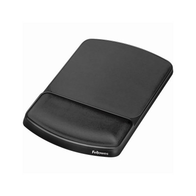 Egérpad csuklótámasszal, géltöltésű, Fellowes® Premium Gel, grafitszürke