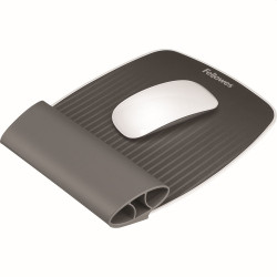 Egérpad csuklótámasszal, szilikonos, Fellowes® I-Spire Series, grafitszürke Egérpad Fellowes