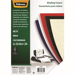Hátlap, A4, 250 g, matt, Fellowes® Delta, 100 db/csomag, fehér Irodatechnika, kellékei Fellowes