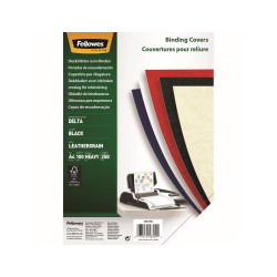 Hátlap, A4, 250 g, matt, Fellowes® Delta, 100 db/csomag, fekete Irodatechnika, kellékei Fellowes
