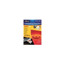Lamináló fólia, A3, 125 mikron, fényes, 100 db/doboz, Fellowes® Irodatechnika, kellékei Fellowes