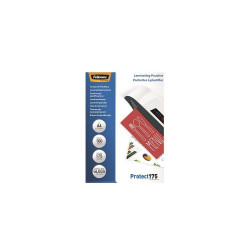 Lamináló fólia, A4, 175 mikron, fényes, 100 db/doboz, Fellowes® Irodatechnika, kellékei Fellowes