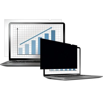 Monitorszűrő, betekintésvédelemmel, 473x295mm, 22, 16:10 Fellowes® PrivaScreen, fekete