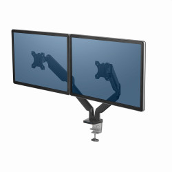 Monitortartó kar, két monitorhoz, Fellowes® Platinum SeriesDual Monitor, tablet tartó Fellowes
