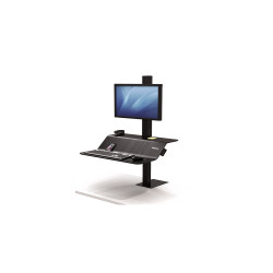 Munkaállomás ülő-álló, Fellowes® Lotus VE, egy monitorhoz Monitor, tablet tartó Fellowes