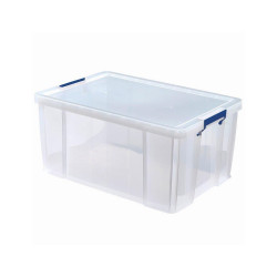 Tároló doboz, műanyag 70 liter, Fellowes® ProStore átlátszó Doboz Fellowes