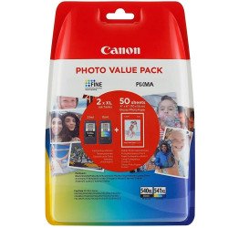 Canon PG540XL/CL541XL tintapatron + fotópapír multipack ORIGINAL Nyomtatók, másolók, kellékeik Canon